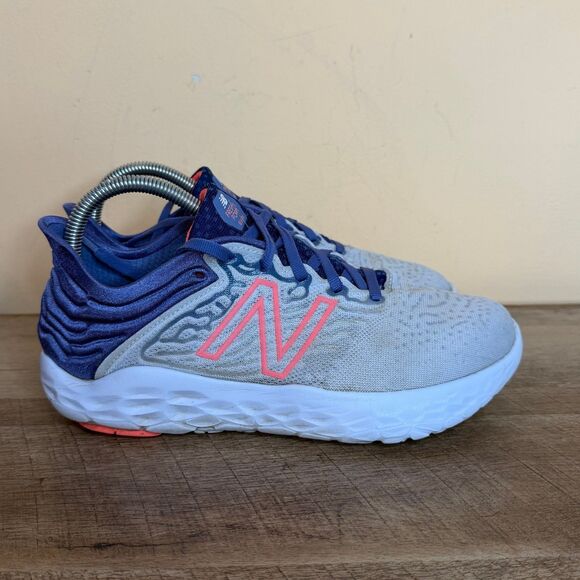 New Balance Womens Fresh Foam Beacon V3 WBECNBG3 Gray Running Shoes Size 8.5 - Picture 3 of 8